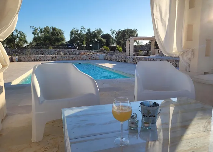 Сasa de vacaciones Trullo Mit Atemberaubender Atmosphaere Naehe Ostuni