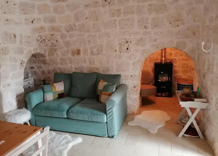 Trullo Mit Atemberaubender Atmosphaere Naehe Ostuni